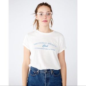 NWT Ban.do Emotional brunch Club T-shirt